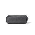 Estuche con doble compartimento Gris Talla Única Adulto