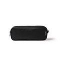 Estuche con doble compartimento Negro Talla Única Adulto