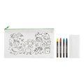 Estuche infantil coloreable con 4 lápices