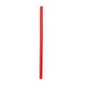 Estuche llavero con pajita de silicona Rojo