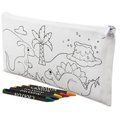 Estuche Niños para Colorear Dinos