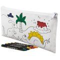 Estuche Niños para Colorear Dinos