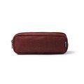 Estuche de poliéster RPET con cremallera Rojo