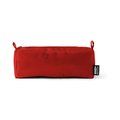 Estuche rectangular de material reciclado Rojo Talla Única Adulto