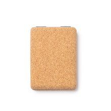Espejo de bolsillo de corcho natural CRUDO TALLA ÚNICA ADULTO