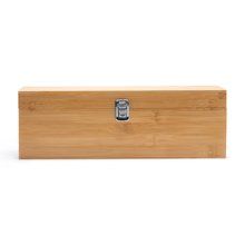 Estuche de bambú con 4 accesorios de vino Crudo Talla Única Adulto