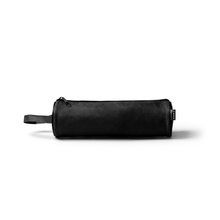 Estuche cilíndrico de poliéster reciclado Negro