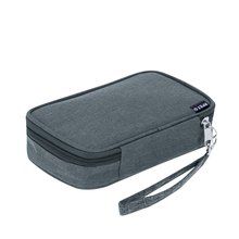 Estuche organizador con bolsillos interiores Gri