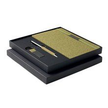 Estuche de regalo con libreta A5 Verde
