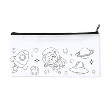 Estuche infantil para colorear con ceras Blanco Talla Única Infantil
