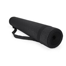 Esterilla de yoga ligera y adherente Negro Talla Única Adulto