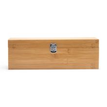 Estuche de bambú con 4 accesorios de vino Crudo
