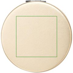 Espejo Redondo Plegable Metal y Aumento 2X | Superior | 40 x 40