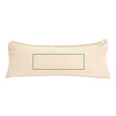 Estuche de Algodón con Material Escolar | Frontal estuche | 100 x 30