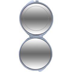 Espejo doble con aumento de aluminio y funda de terciopelo | MIRROR TOP