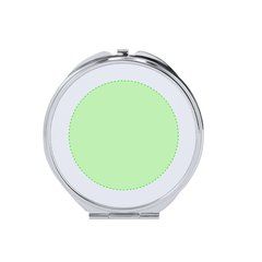 Espejo plegable x2 con placa sublimable | Area 1 | 50 x 50