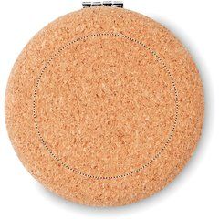 Espejo Redondo Doble Corcho | Frontal | 45 x 45