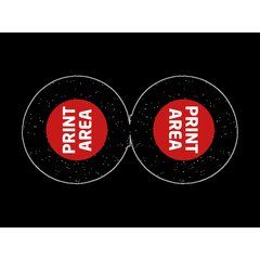 Espejo Redondo Portátil de Corcho | Zona 2 (Dos Caras Iguales) | 40 x 40