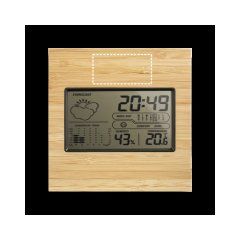 Estación Meteorológica con Reloj y Alarma | Superior | 50 x 25