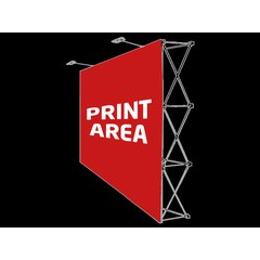 Estructura 226x226 Pop Up 3x3 con Velcro | Textil (sin lateral) | 2260 x 2260