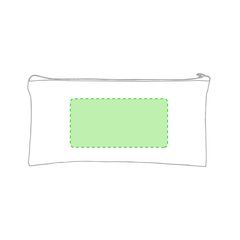 Estuche blanco para colorear incluye 5 ceras | En la parte trasera | 120 x 60