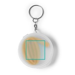 Estuche llavero con pajita de silicona | ZONA1 | 35 x 35