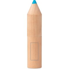 Estuche de Madera con 6 Lápices | BODY LOW | 15 x 35