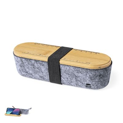 Estuche Ecológico con Regla y Soporte