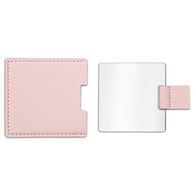 Espejo de acero inoxidable con funda
