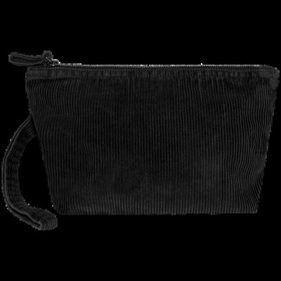 Estuche ecorresponsable de pana Washed Black