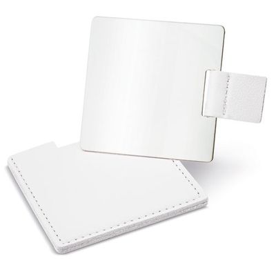 Espejo de acero inoxidable con funda Bl