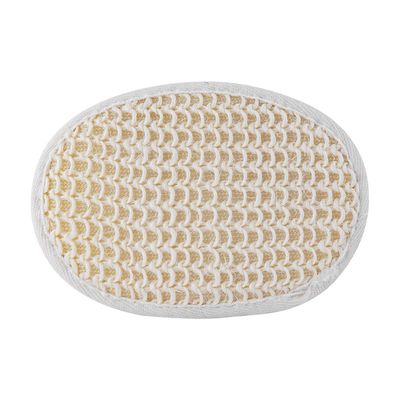 Esponja exfoliante ovalada