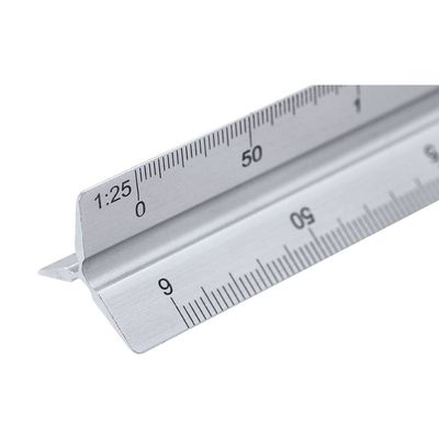 Escalímetro de 30 cm. de aluminio
