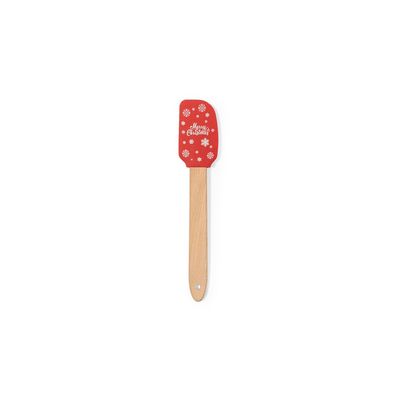 Espátula Navideña Silicona Roja Roj