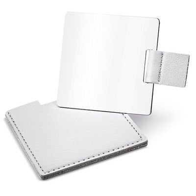 Espejo de acero inoxidable con funda PT