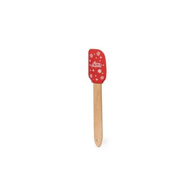 Espátula Navideña Silicona Roja