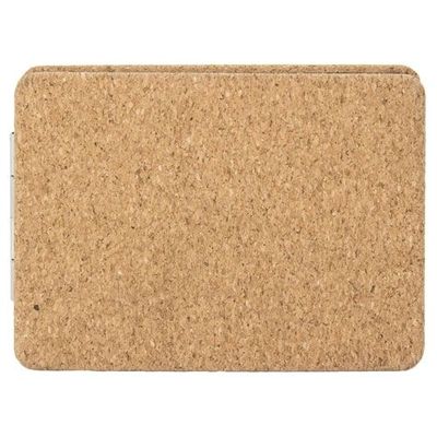 Espejo Rectangular Portátil de Corcho