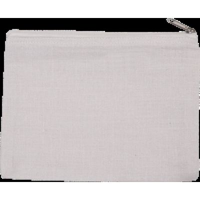 Estuche de yute y algodón Vanilla White