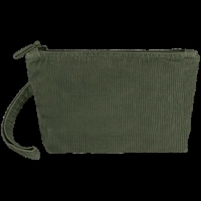 Estuche ecorresponsable de pana Washed Organic Khaki