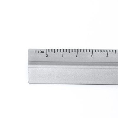 Escalímetro de aluminio de 30 cm