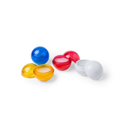 Esfera con bálsamo labial de vainilla
