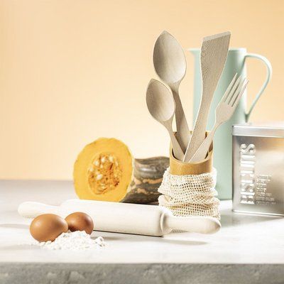 Espátula de Cocina Madera UE