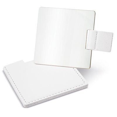 Espejo de acero inoxidable con funda Bl