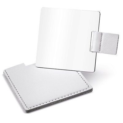 Espejo de acero inoxidable con funda PT