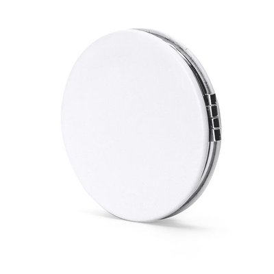 Espejo de bolsillo plegable con aumento