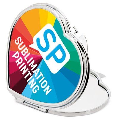 Espejo Metálico forma Corazón