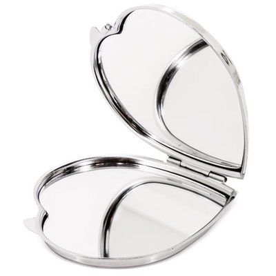 Espejo Metálico forma Corazón