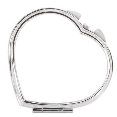 Espejo Metálico forma Corazón