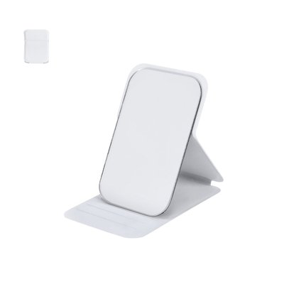 Espejo plegable con soporte ajustable