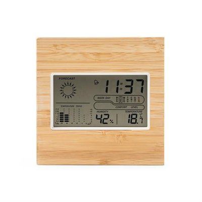 Estación meteorológica con calendario